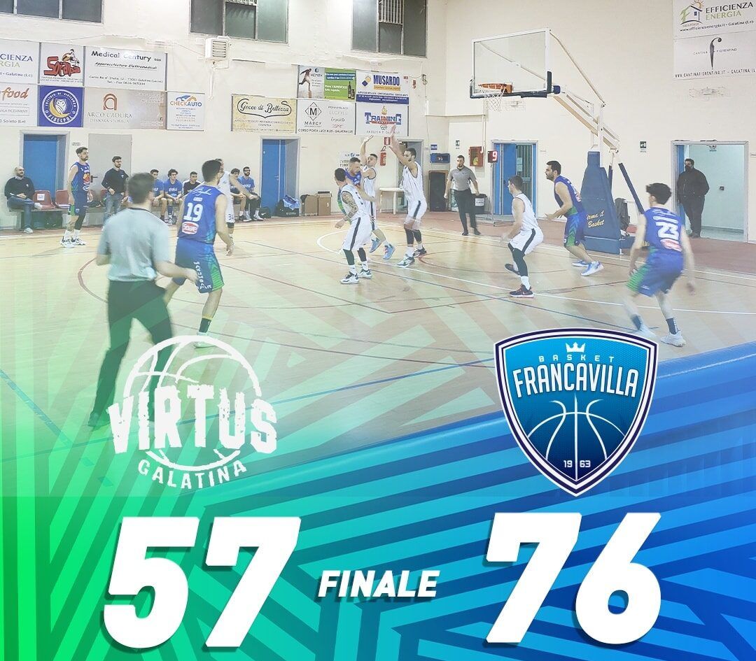 Virtus Basket Galatina - Basket Francavilla 1963
