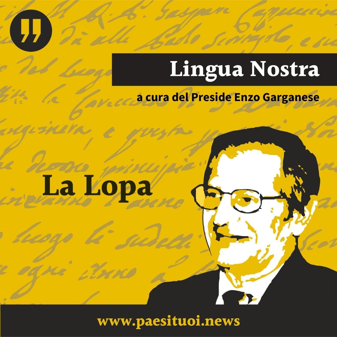 Lingua Nostra, rubrica a cura del Preside Enzo Garganese Lingua Nostra, rubrica a cura del Preside Enzo Garganese