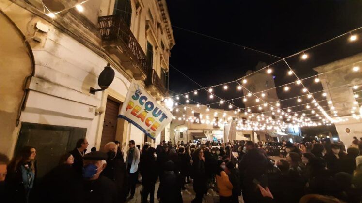 Presidio per la Pace a Francavilla 1 marzo 2022